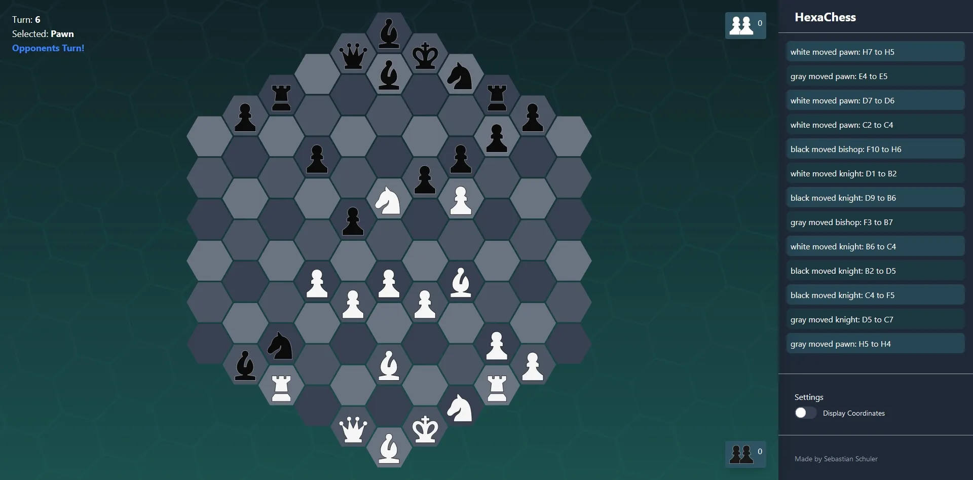 HexaChess Screenshot