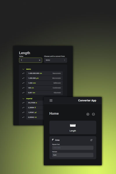Converter - Progressive Web App