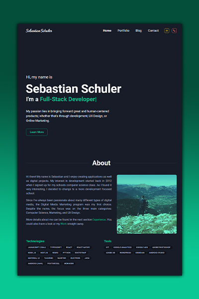 Portfolio & Blog